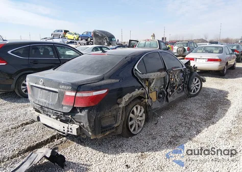 2009 Lexus Ls 460 from USA, damaged, VIN JTHCL46FX95003753